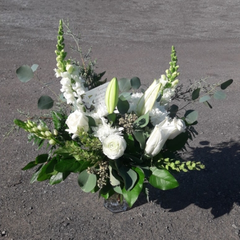 White Wonder Crescent Style Buffet